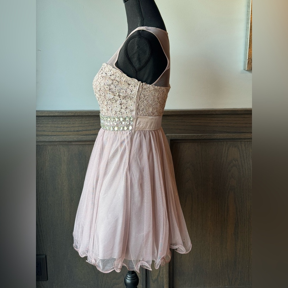 My Michelle Pink Prom Dress sz 5 - Picture 2 of 7